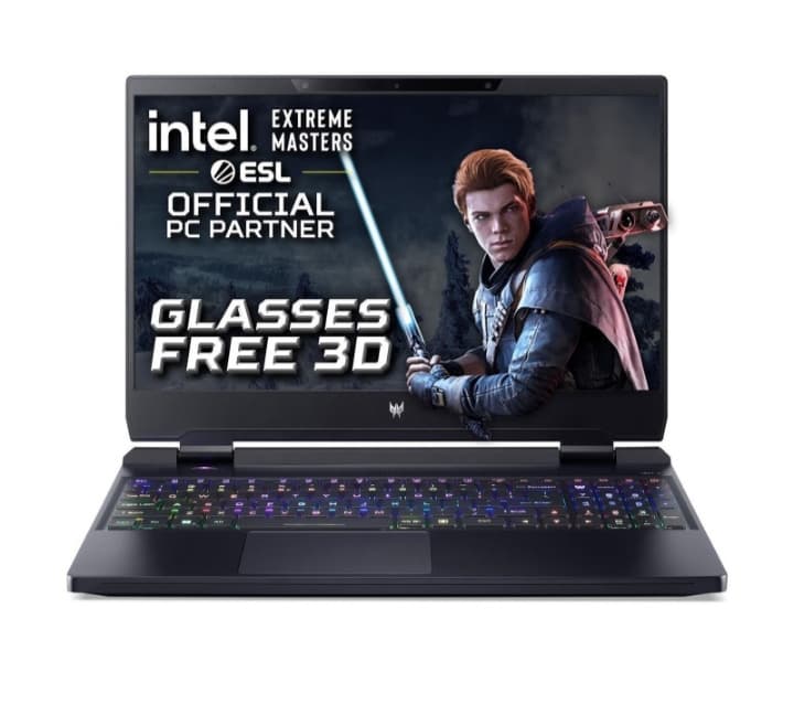 Acer Predator Helios 3D 15.6" Gaming Laptop - Core i9, 32GB RAM, 2TB SSD, FHD — image 1 of 4