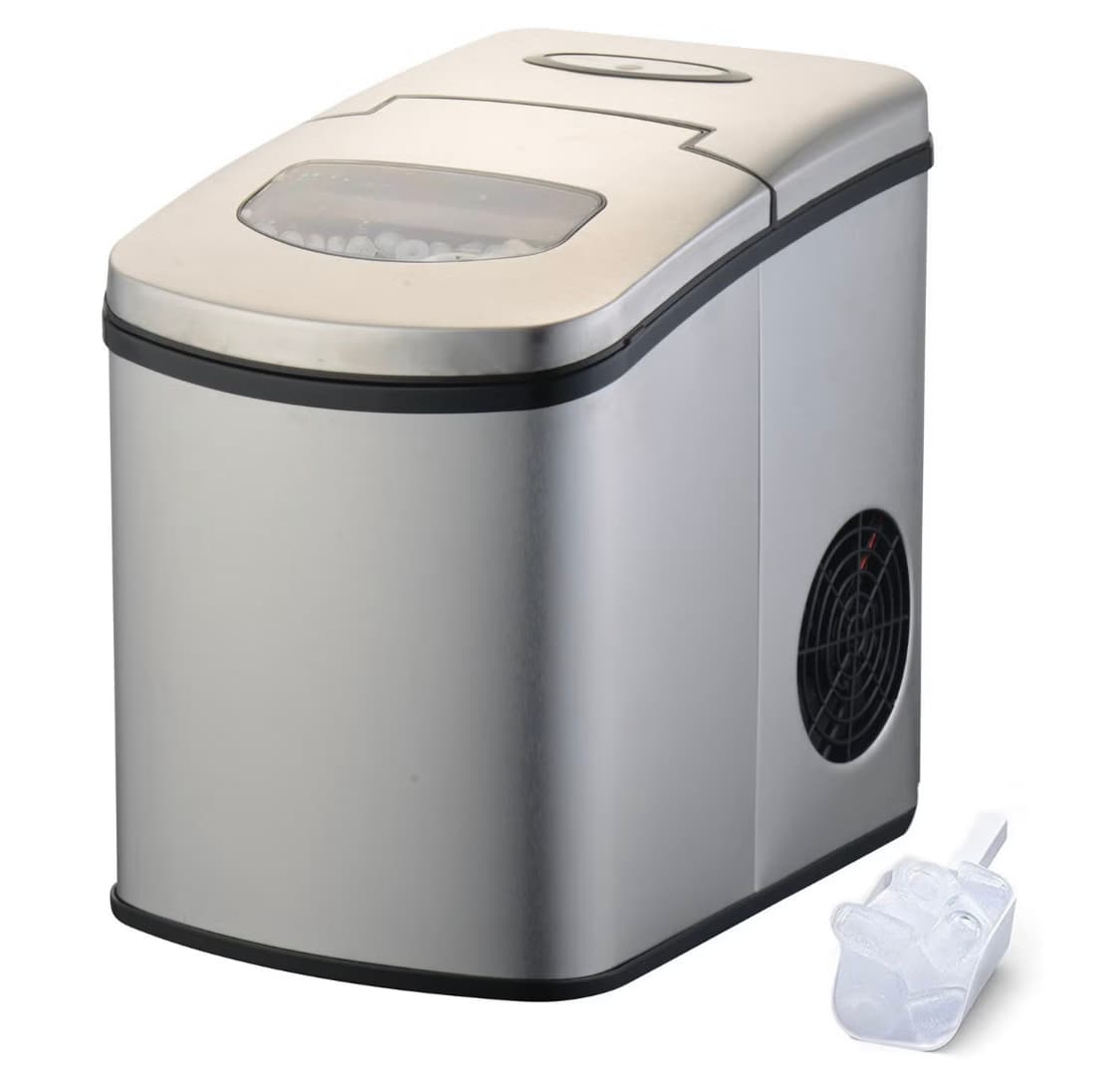 electriQ Countertop Ice Maker in Stainless Steel — image 2 of 3