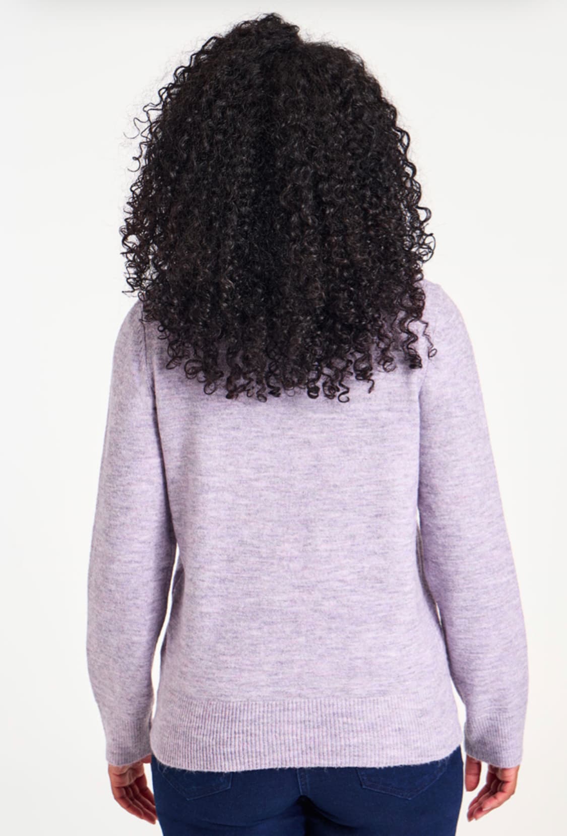 Long Sleeve Floral Embroidered Jumper — image 3 of 3