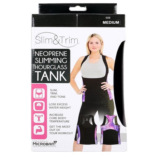 Slim N Trim Womens Neoprene Slimming Hourglass Tank — image 1 of 4