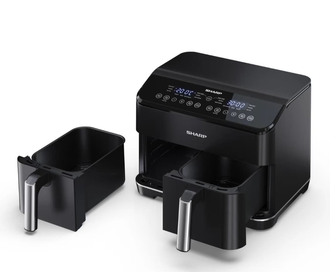 Sharp 8L Dual Drawer Digital Air Fryer — image 3 of 3