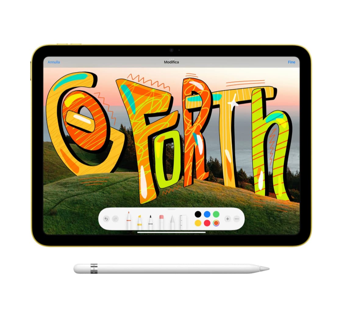 Apple iPad (10th Gen) - 27.7 cm (10.9") - Wi-Fi - 256GB - Yellow — image 4 of 4