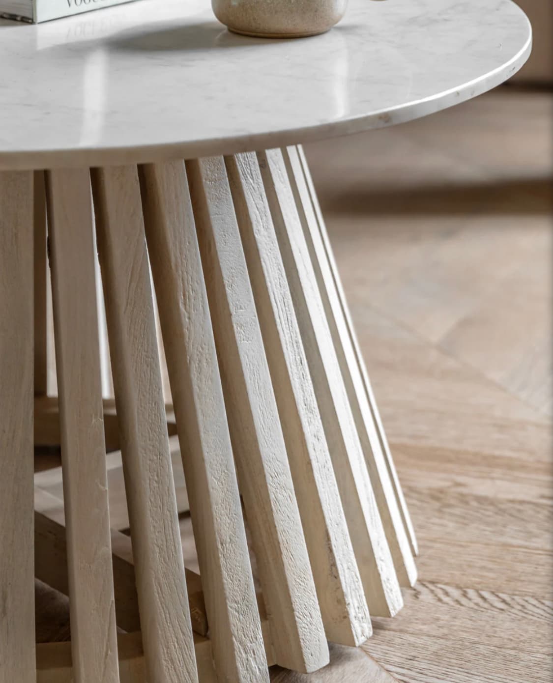 Vince Marble Coffee Table — image 2 of 2