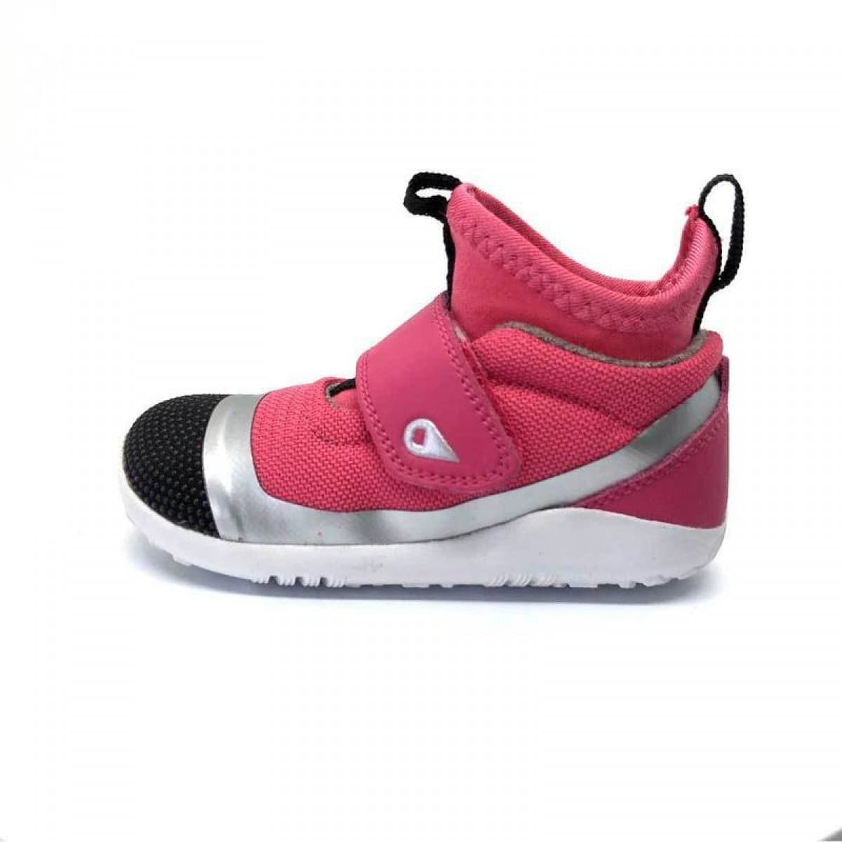 Bobux I walk Hi Dimension Hi Top Fuchsia Silver Size 22 - 24 — image 3 of 3