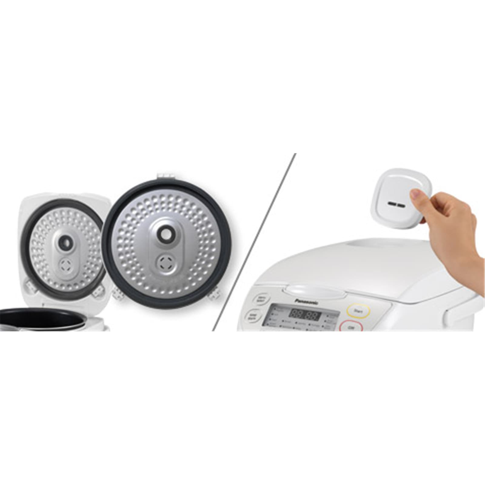 Panasonic SR-CN108WST 5 Cup Rice Cooker — image 4 of 4