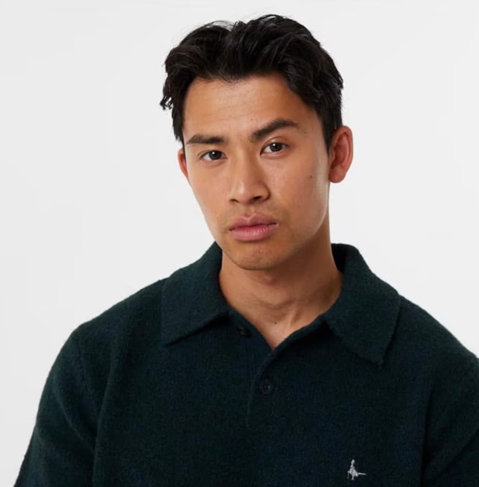 Fuzzy Open Neck Jumper — image 3 of 3