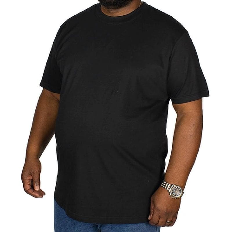 Unisex Plain Tee - Black — image 1 of 2