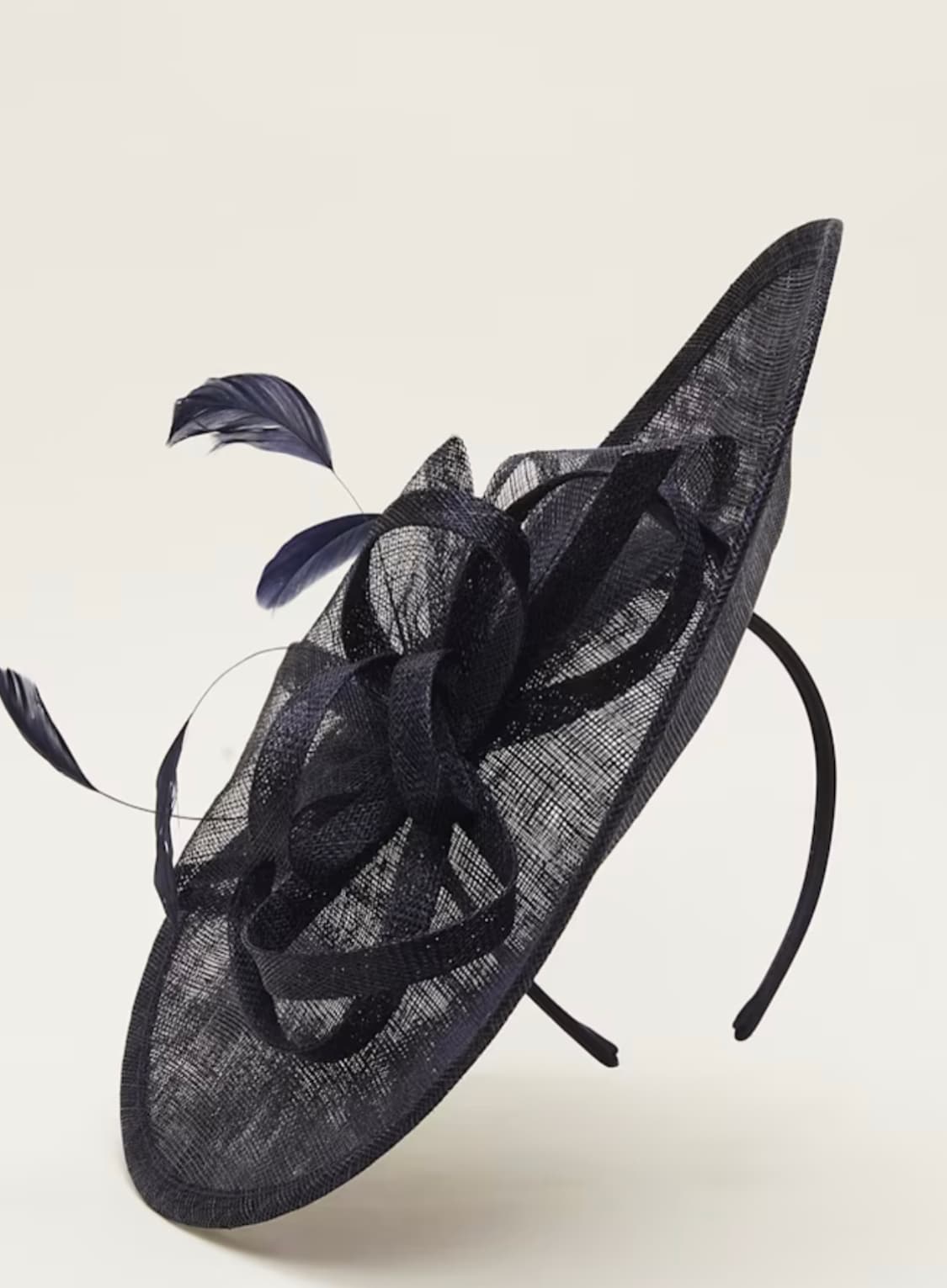 Navy Fascinator — image 1 of 3