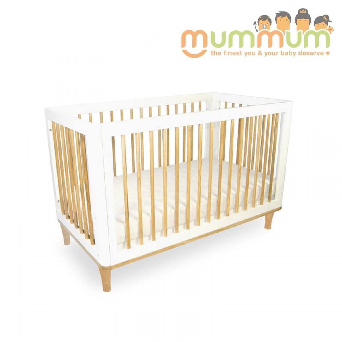 Babyhood Riya Cot White