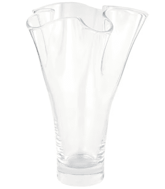 Biba Handkerchief Glass Vase — image 1 of 2