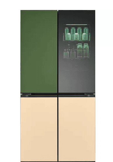 LG MoodUp GMV960NNME American-Style Smart Fridge Freezer - Colour Changing — image 3 of 3
