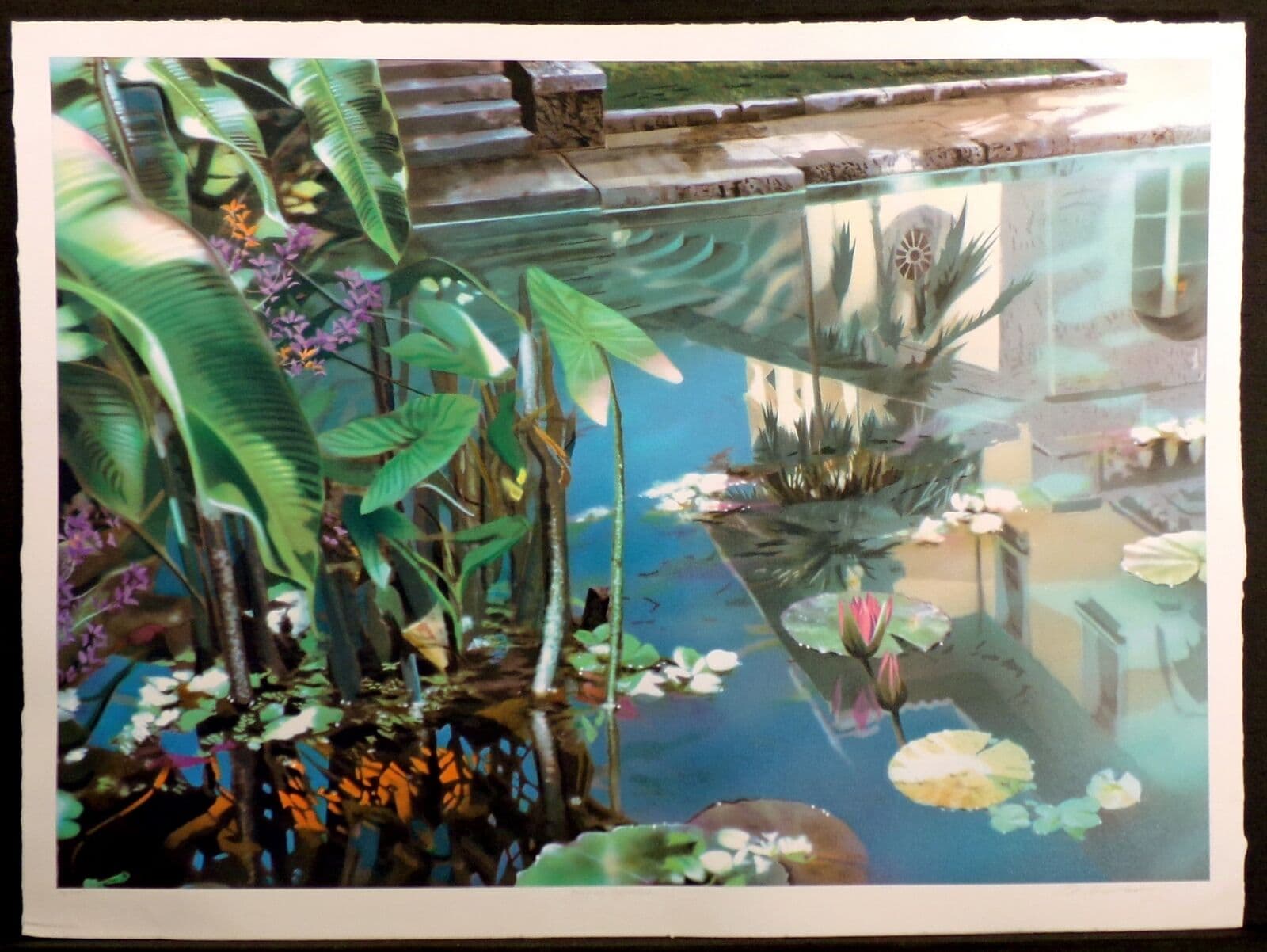 David Kessler "Tangled Reflection" Signed Numbered Lithograph Art Print OBO — image 3 of 7