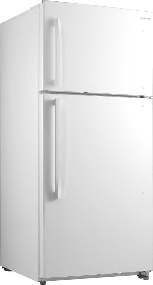 Insigniaâ„¢ - 18.1 Cu. Ft. Top-Freezer Refrigerator - White — image 3 of 6