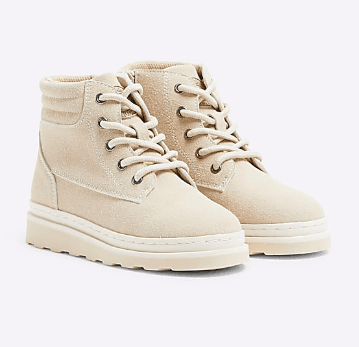 Boys Beige Nubuck Boot — image 1 of 2