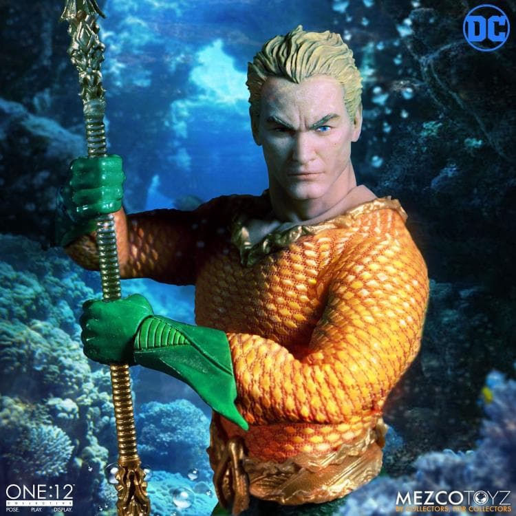 (RELEASED) DC COMICS ONE:12 COLLECTIVE AQUAMAN — image 2 of 8