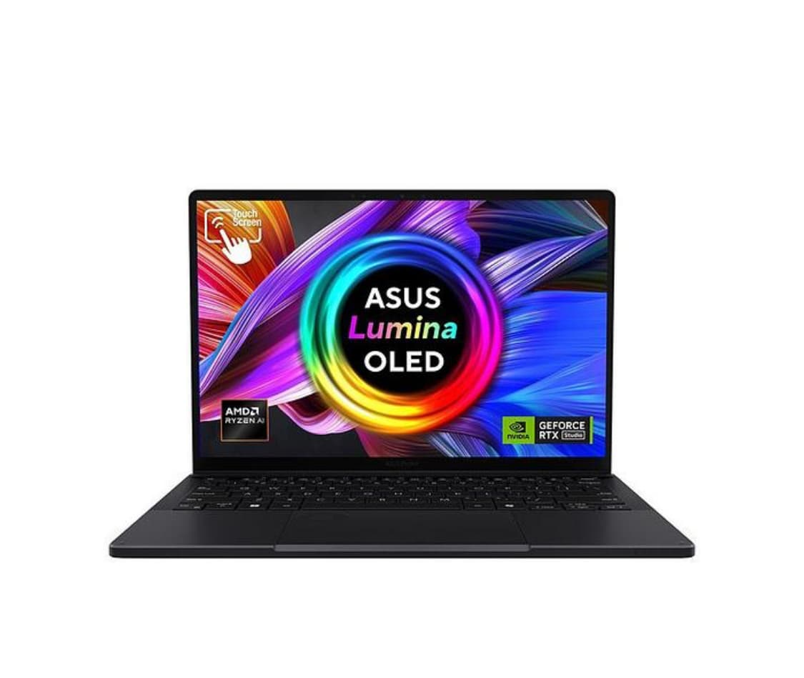 Asus ProArt PX13 Laptop - 13.3in OLED Touchscreen WQXGA+, AMD Ryzen AI 9, GeForce RTX 4070, 32GB RAM, 2TB SSD - Black — image 2 of 5