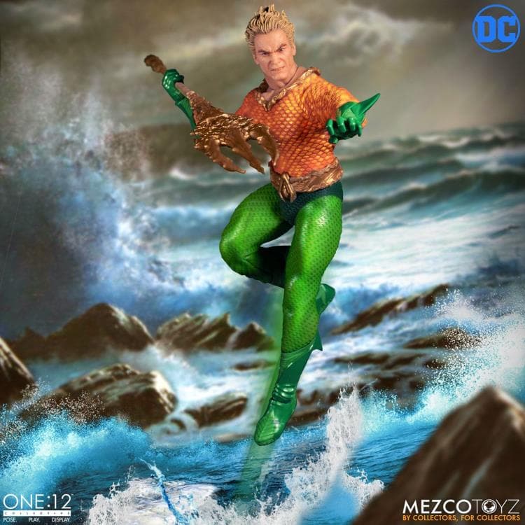 (RELEASED) DC COMICS ONE:12 COLLECTIVE AQUAMAN — image 3 of 8