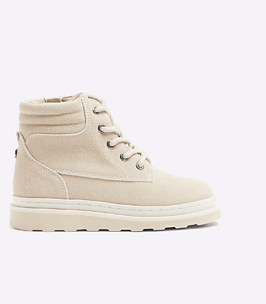 Boys Beige Nubuck Boot — image 2 of 2