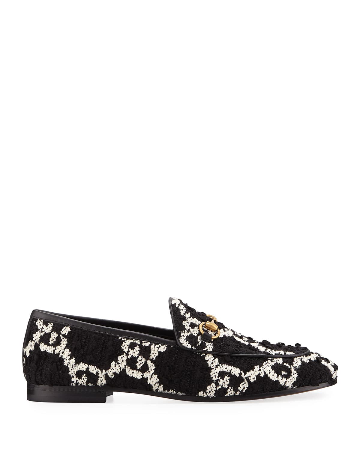 New Jordaan GG Tweed Horsebit Loafers $730.00 — image 2 of 5