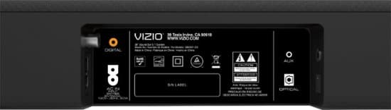 VIZIO - SmartCast 5.1 Channel Sound Bar System with 5-1/4" Wireless Subwoofer - Black — image 2 of 8