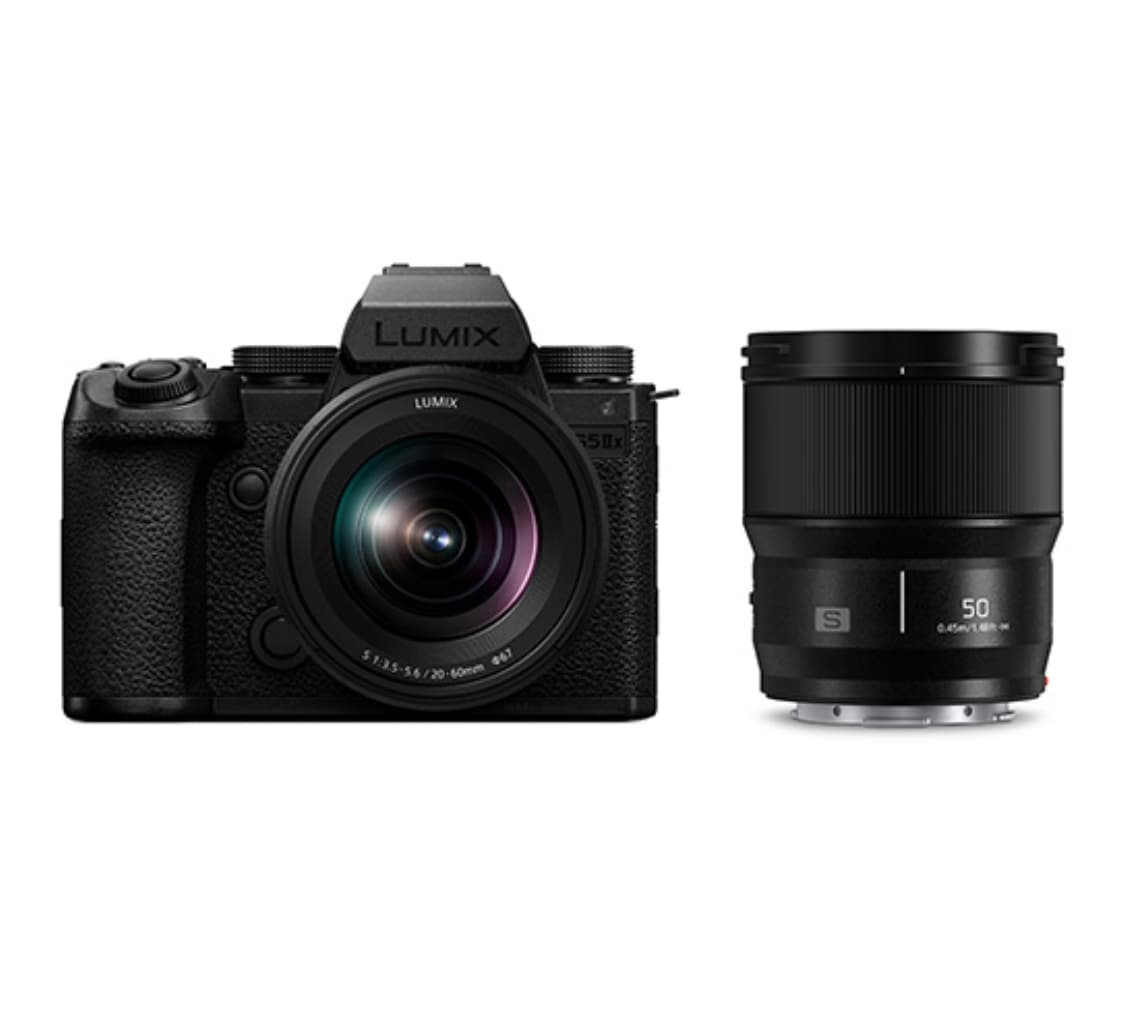 Panasonic LUMIX S5 II X with 20-60mm and 50mm Lenses — image 1 of 2