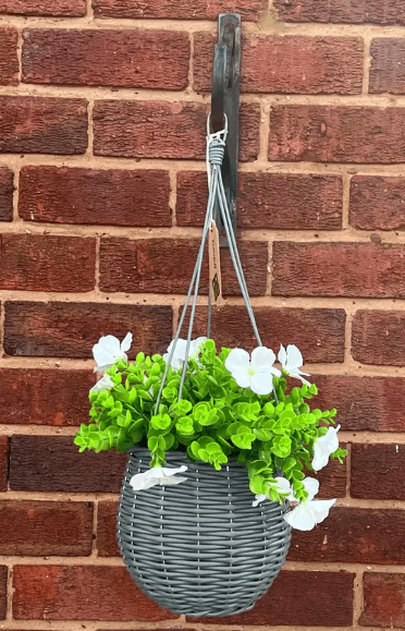 Garden XP Flower with Hanging Basket - Set of 2 — image 2 of 2