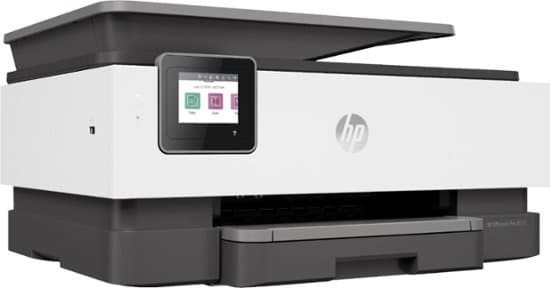 HP - OfficeJet Pro 8035 Wireless All-In-One Printer with 8 Months of Instant Ink Included - Basalt/White — image 2 of 8