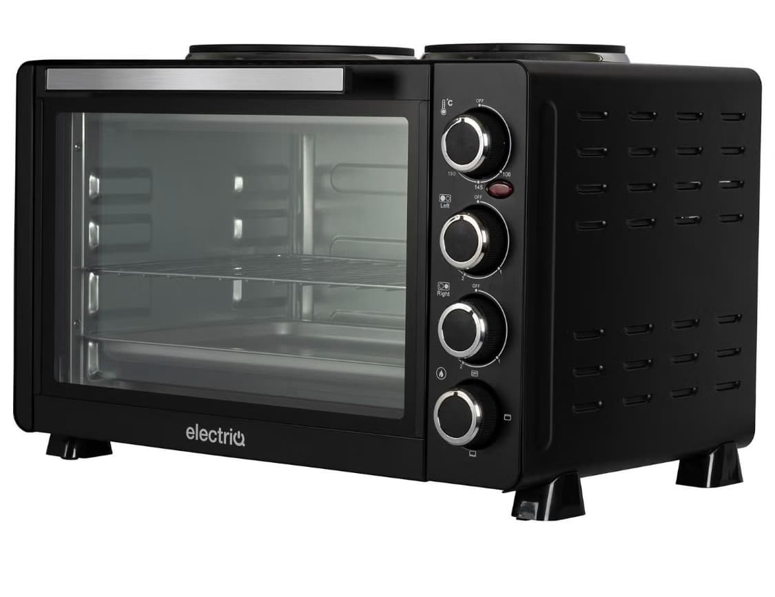 electriQ 30L Mini Oven with Dual Hotplates — image 3 of 3