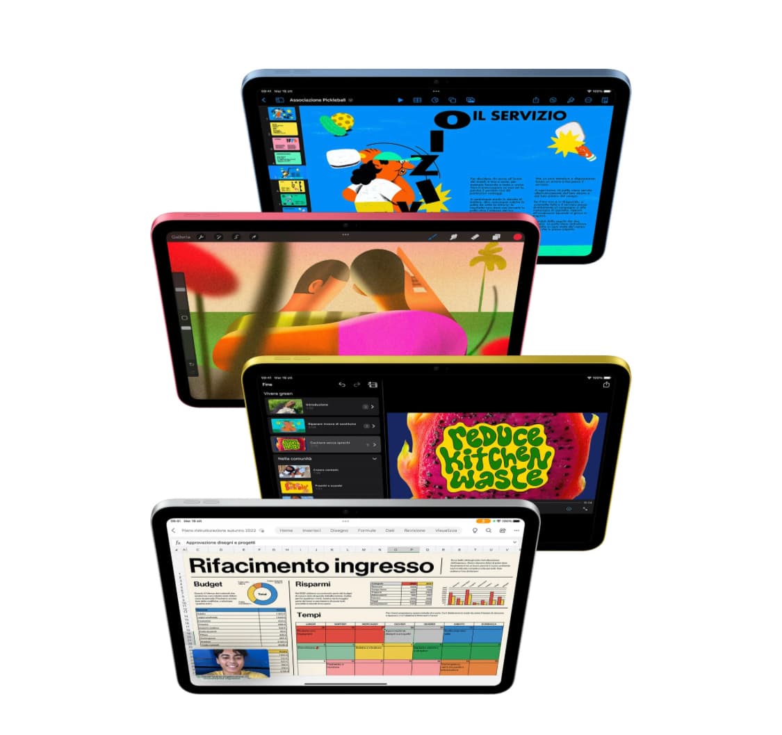 Apple iPad (10th Gen) - 27.7 cm (10.9") - Wi-Fi - 256GB - Yellow — image 3 of 4
