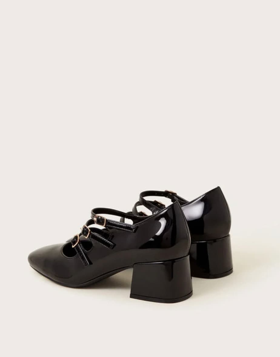 Gwen patent mary jane heels black — image 2 of 2