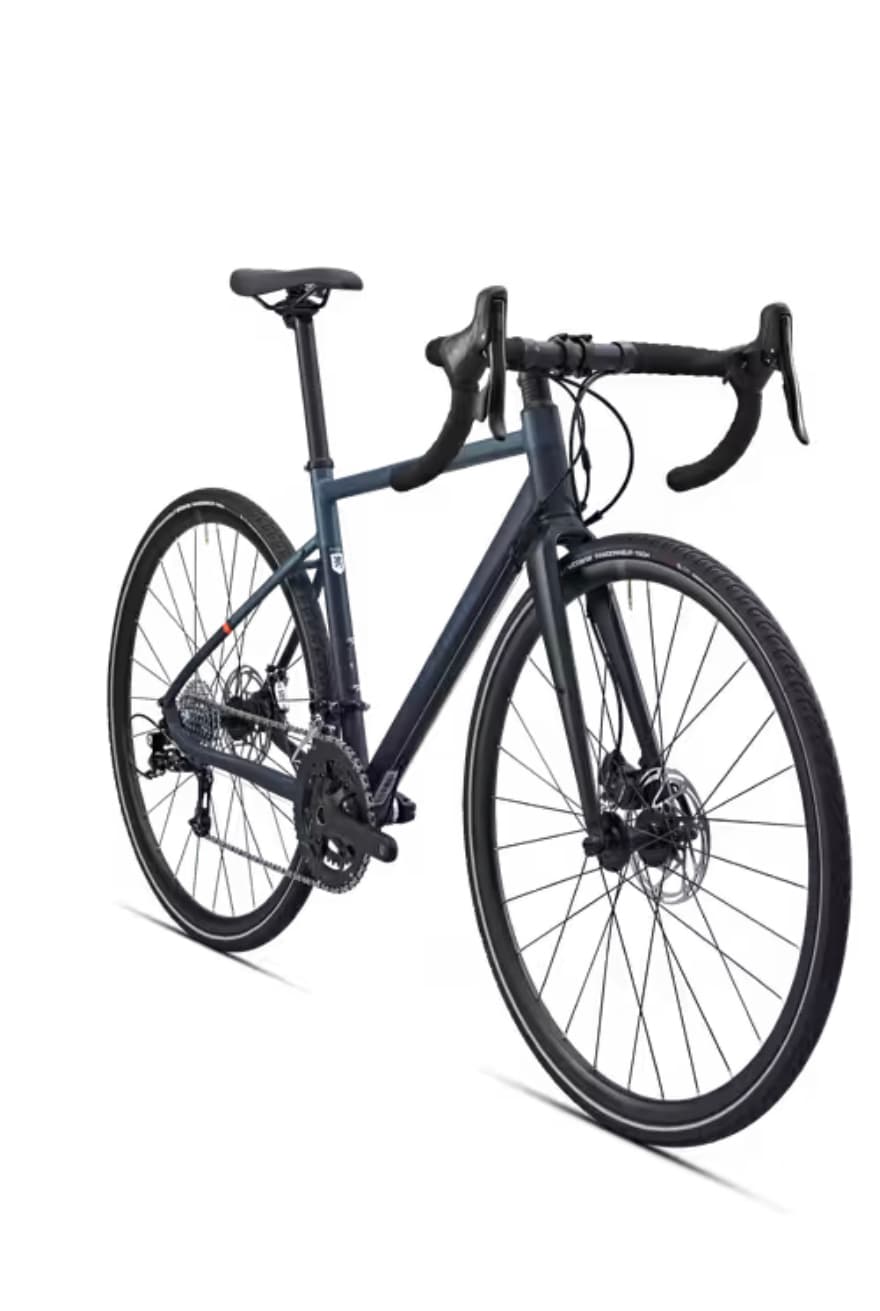 VAN RYSEL ROAD BIKE TRIBAN RC 520 MICROSHIFT DISC BRAKE - BLUE — image 2 of 3