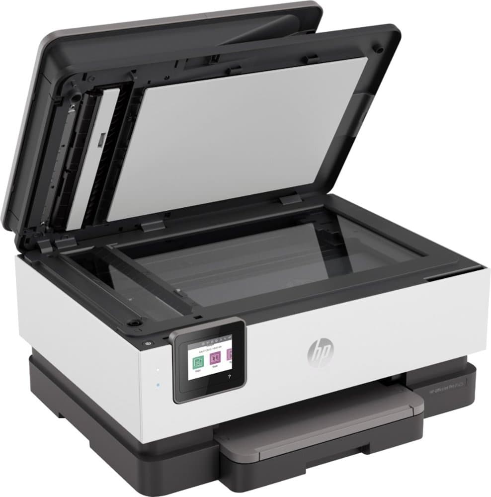 HP - OfficeJet Pro 8035 Wireless All-In-One Printer with 8 Months of Instant Ink Included - Basalt/White — image 5 of 8