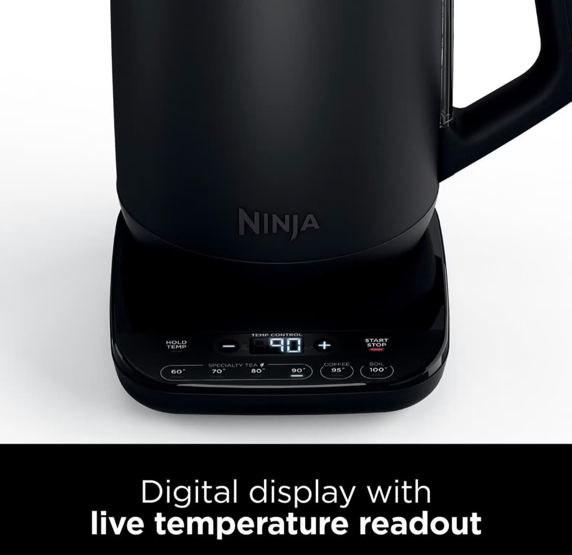 Ninja KT200UK 1.7L Perfect Temperature Kettle - Black — image 2 of 3