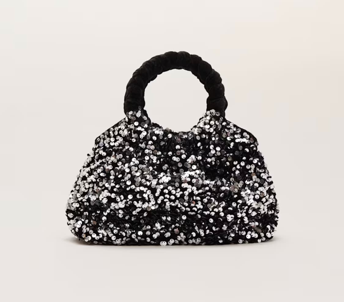 Sequin Twist Handle Mini Grab Bag — image 1 of 3