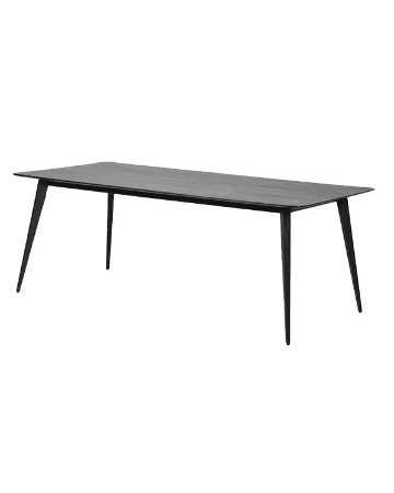 Modern Black Dining Table — image 1 of 3