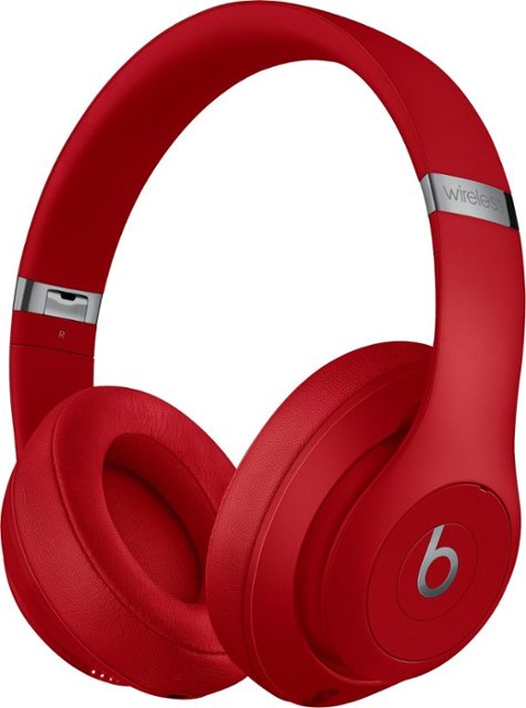 Beats by Dr. Dre - Beats Studio³ Wireless Noise Cancelling Headphones - Red