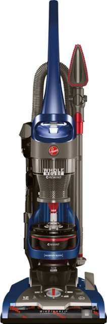 Hoover - WindTunnel 2 Whole House Rewind Upright Vacuum - Blue
