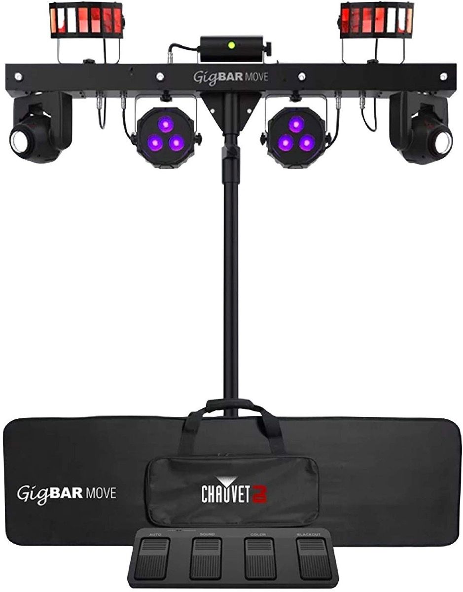Chauvet DJ Gig Bar Move 5-in-1 LED Lighting System with 2 Moving-head