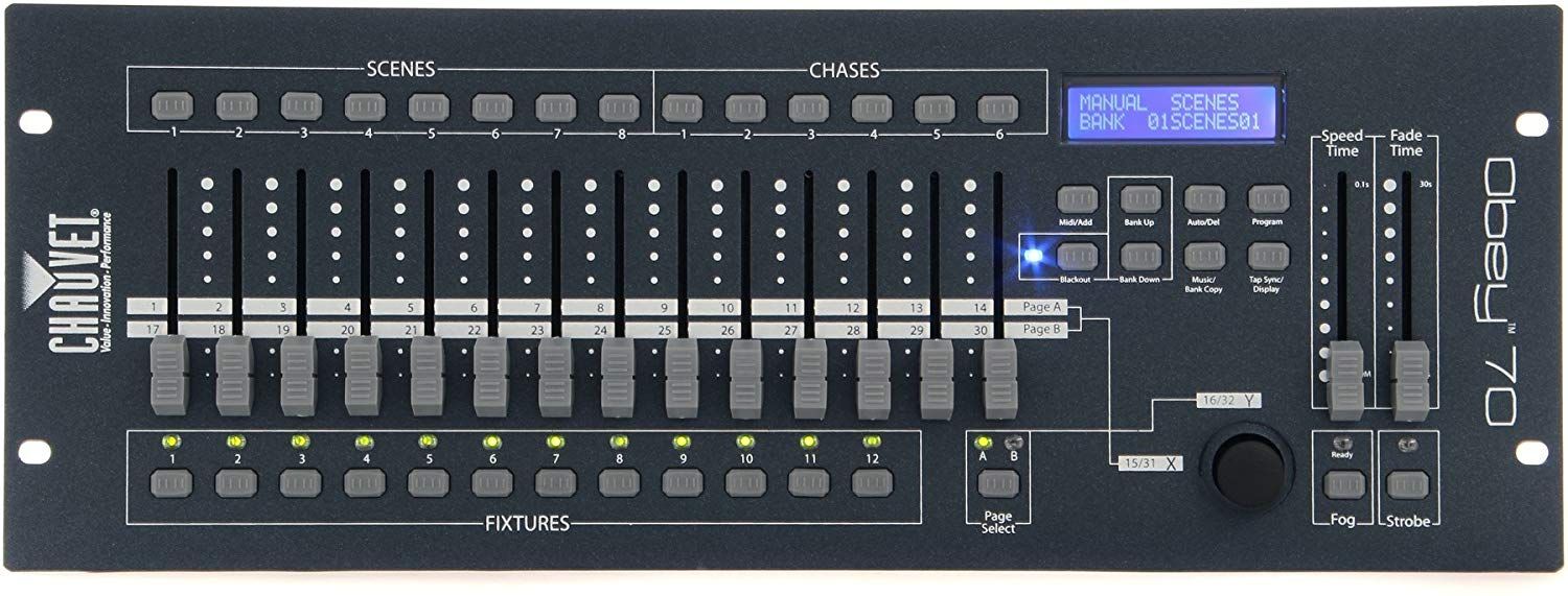 Chauvet DJ Obey 70 384-Ch DMX Lighting Controller