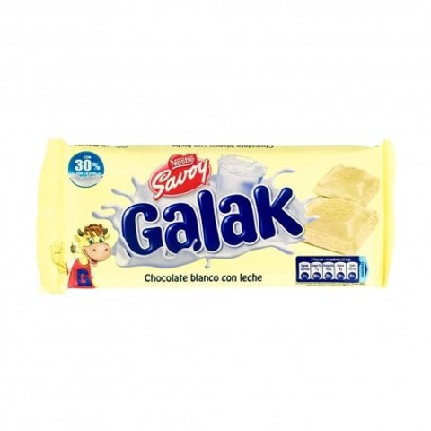 Savoy Galak White Chocolate Bar - 130g