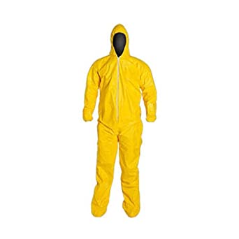DuPont™ Tychem® QC Coveralls w/ Attached Socks